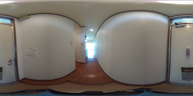 パノラマ画像玄関