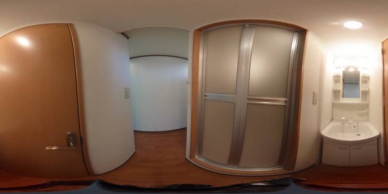 パノラマ画像洗面所