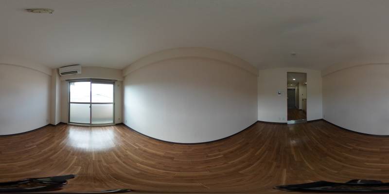 パノラマ画像洋室