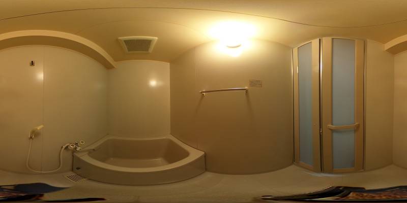 パノラマ画像バスルーム