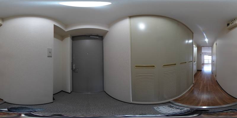 パノラマ画像玄関