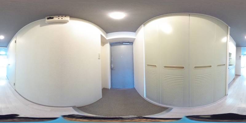 パノラマ画像玄関