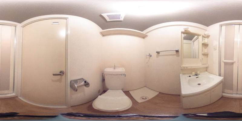 パノラマ画像トイレ