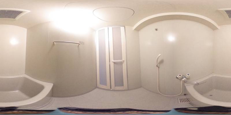 パノラマ画像バスルーム