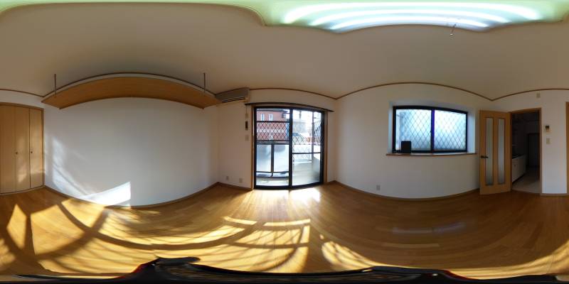 パノラマ画像洋室