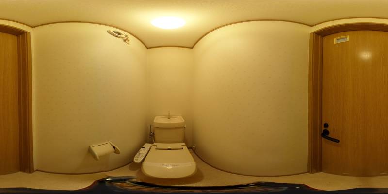 パノラマ画像トイレ