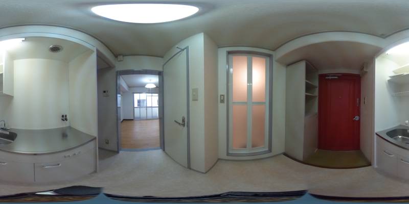 パノラマ画像キッチン