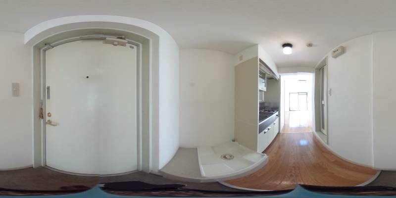 パノラマ画像玄関