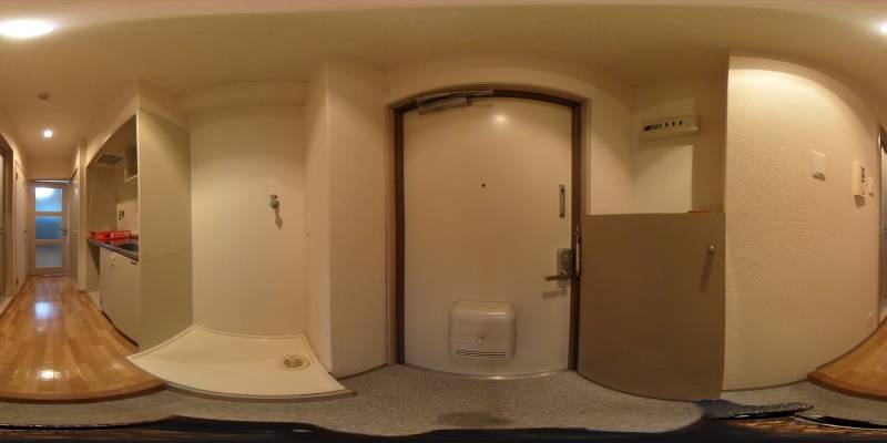 パノラマ画像玄関