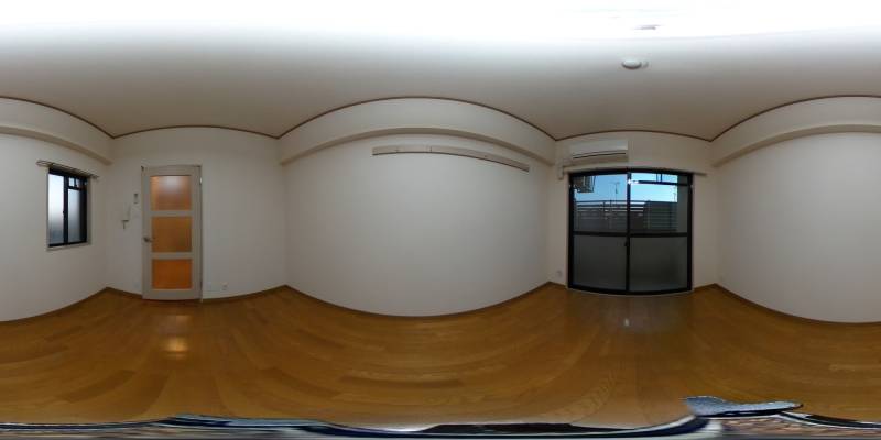 パノラマ画像洋室