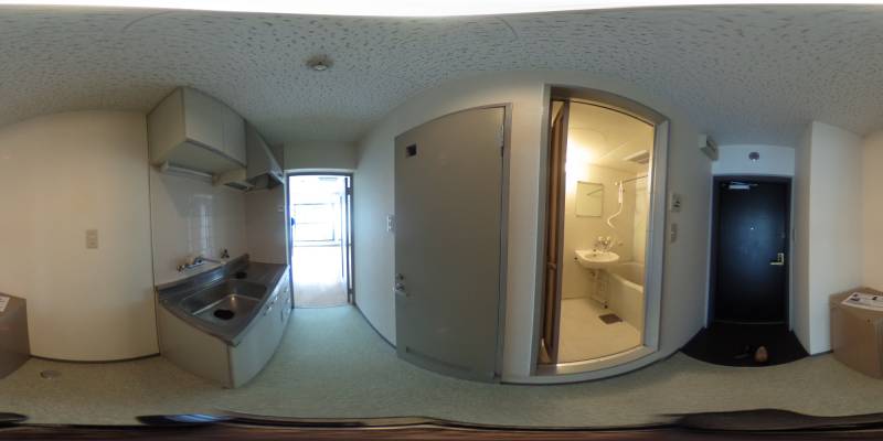 パノラマ画像玄関