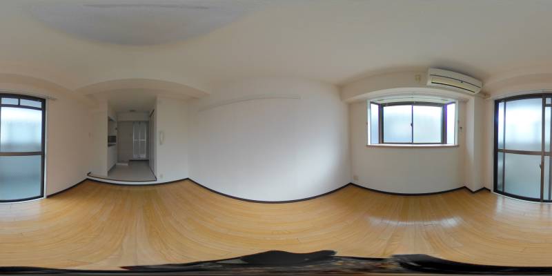 パノラマ画像洋室