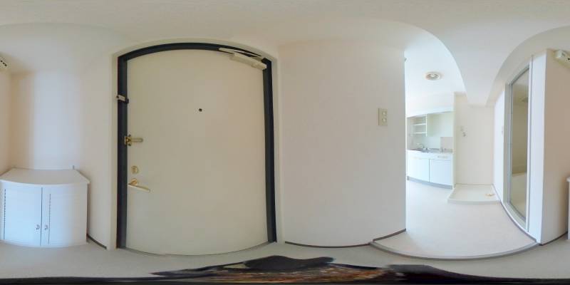 パノラマ画像玄関