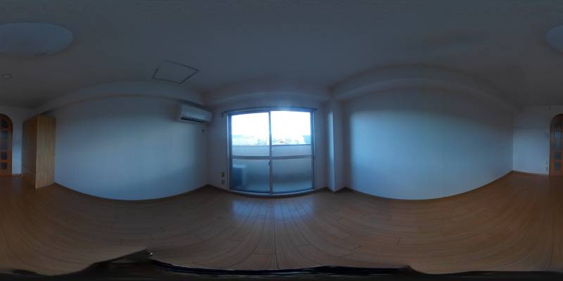 パノラマ画像リビング