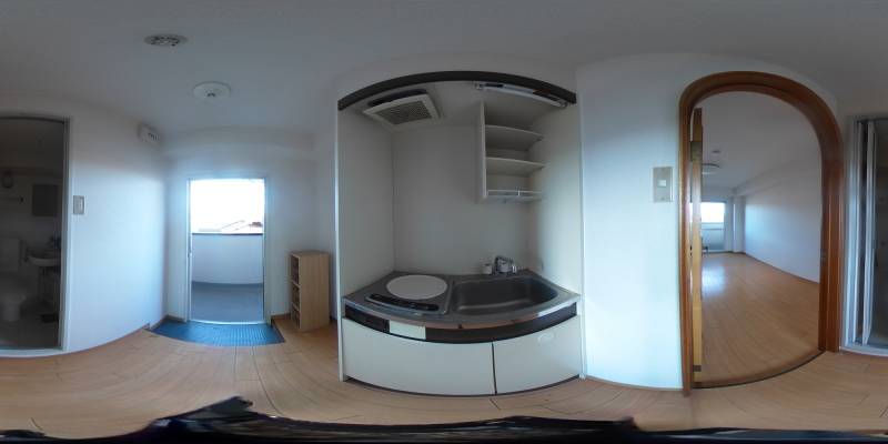 パノラマ画像キッチン