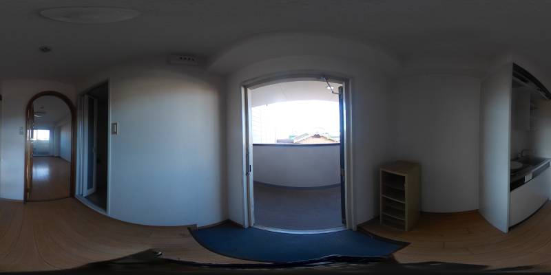 パノラマ画像玄関