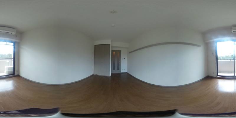 パノラマ画像洋室