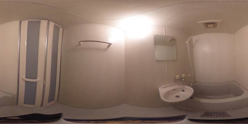 パノラマ画像バスルーム