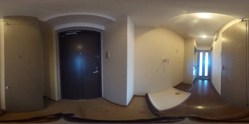 パノラマ画像玄関