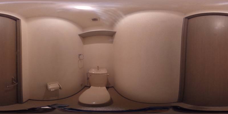 パノラマ画像トイレ