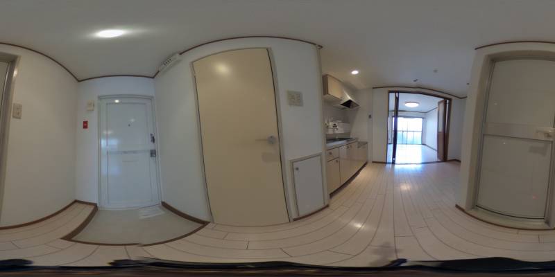 パノラマ画像玄関