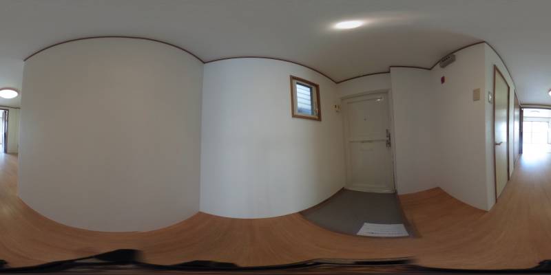 パノラマ画像玄関