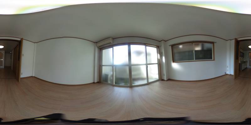 パノラマ画像洋室