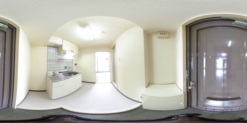 パノラマ画像玄関