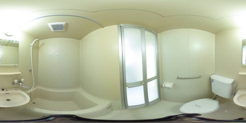 パノラマ画像バスルーム