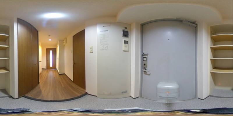 パノラマ画像玄関