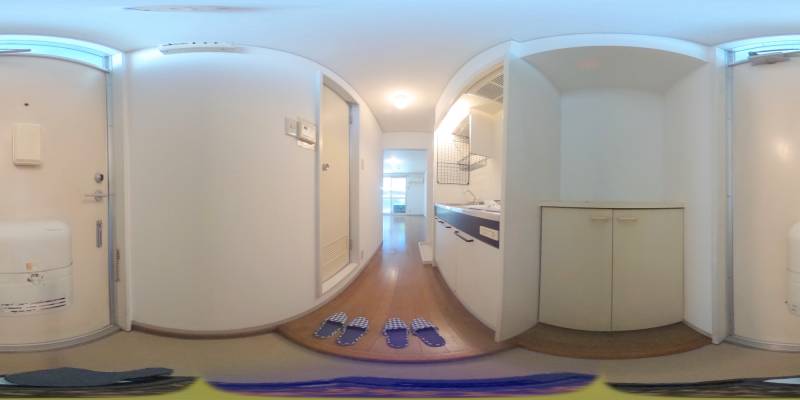 パノラマ画像玄関