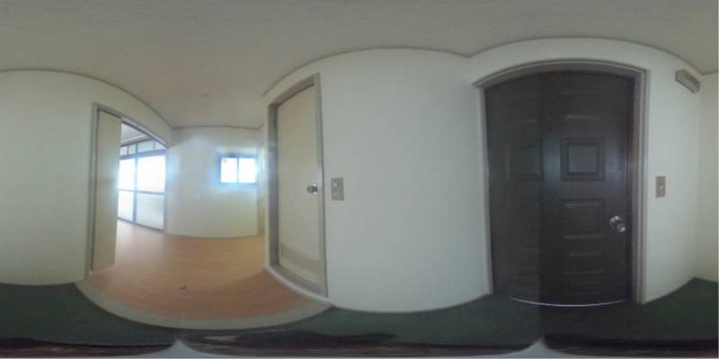 パノラマ画像玄関