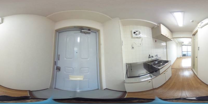 パノラマ画像玄関