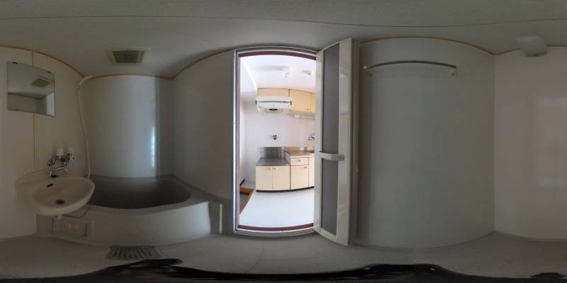 パノラマ画像バスルーム