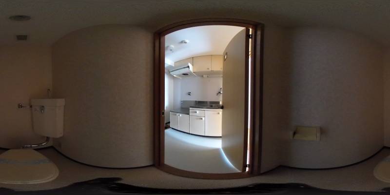 パノラマ画像トイレ