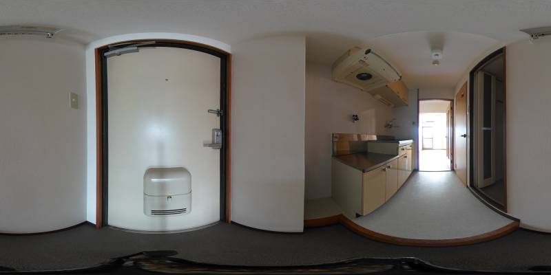 パノラマ画像玄関