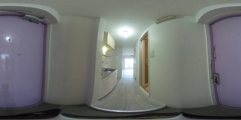 パノラマ画像玄関