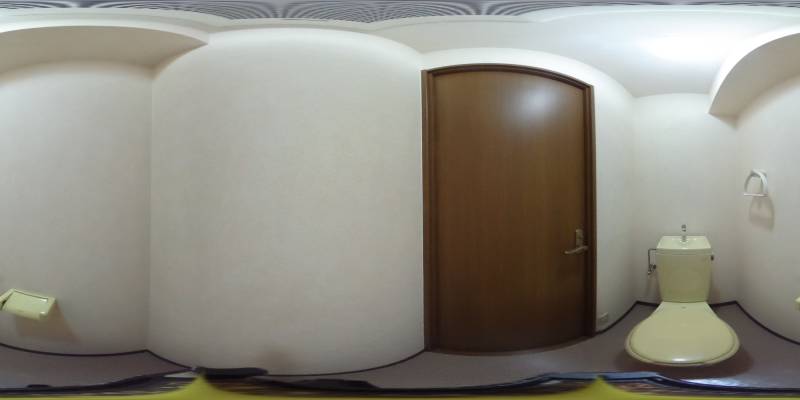 パノラマ画像トイレ