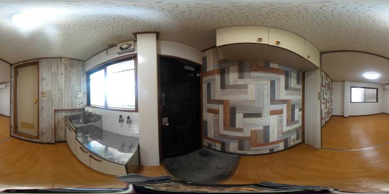 パノラマ画像玄関