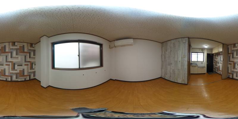 パノラマ画像洋室