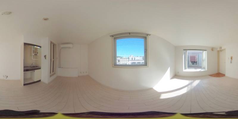 パノラマ画像洋室