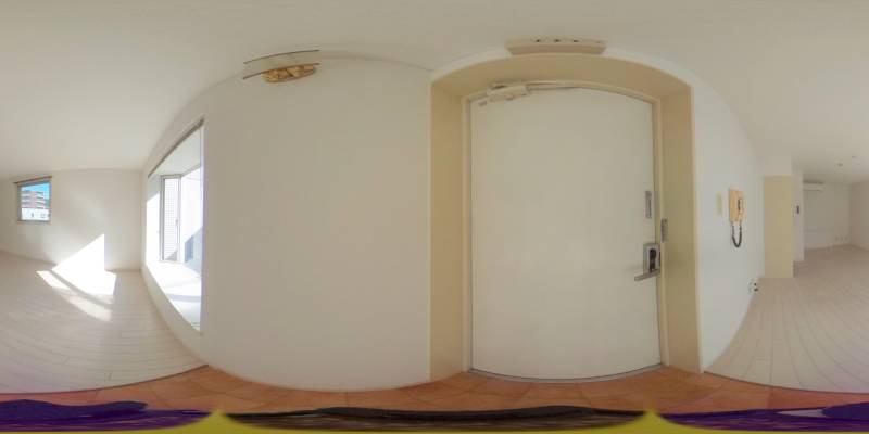 パノラマ画像玄関