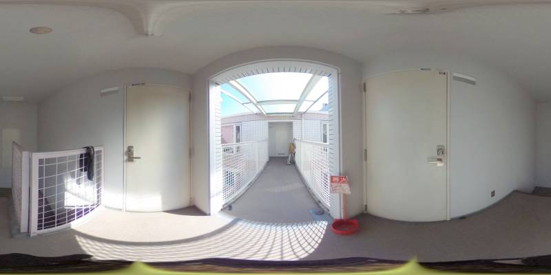 パノラマ画像玄関