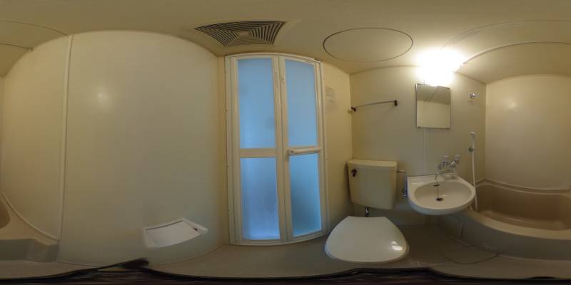 パノラマ画像洗面所