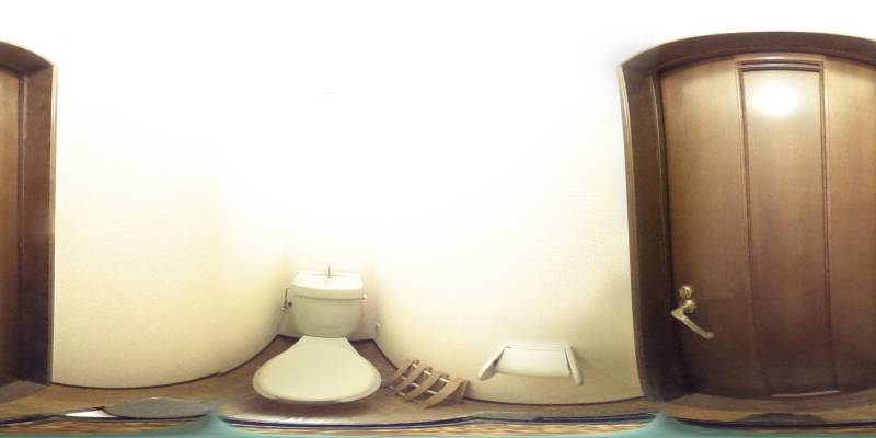 パノラマ画像トイレ