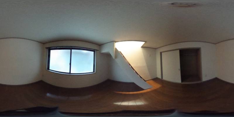 パノラマ画像洋室