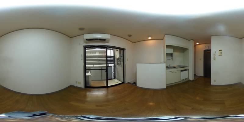 パノラマ画像洋室