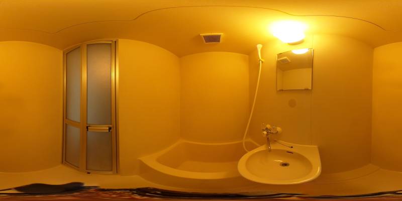 パノラマ画像洗面所