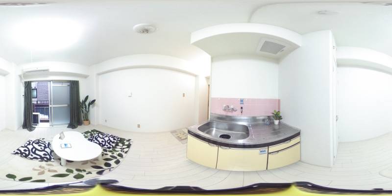 パノラマ画像洋室