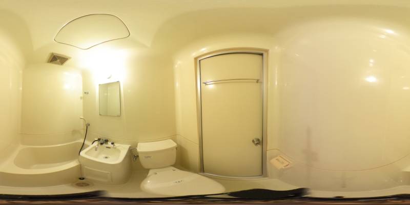 パノラマ画像バスルーム